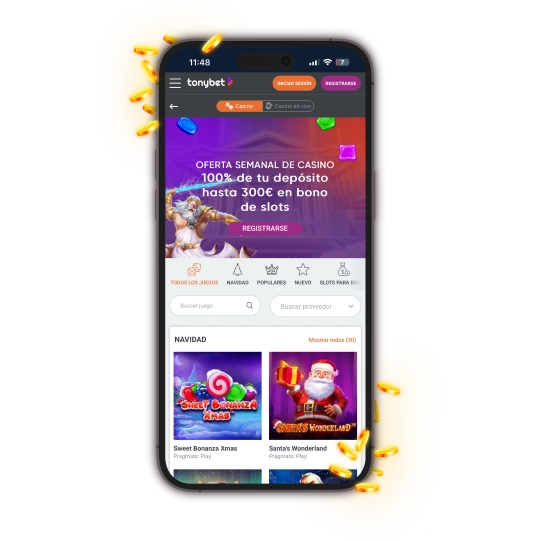 TonyBet Casino España Mobile